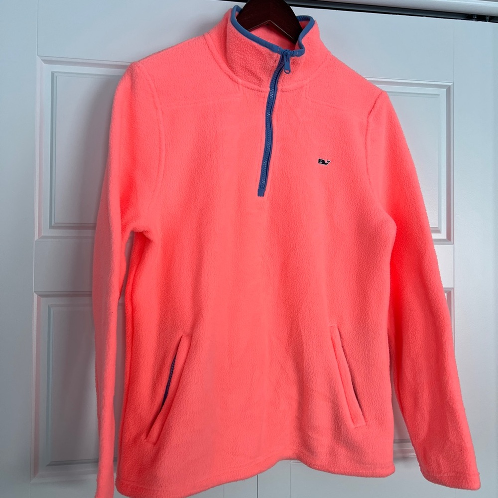 Vineyard Vines Sherpa 1/4 Zip fleece pullover sweater NWT